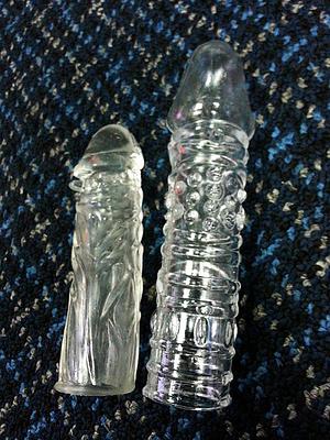 CLEAR PENIS SLEEVE SIZE 6 INCI